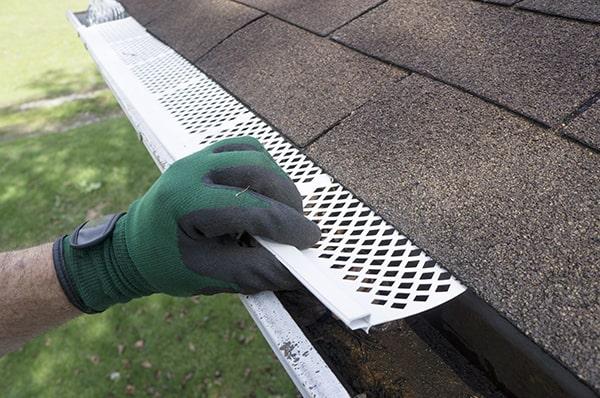 gutter guards are typically made of durable materials like aluminum or stainless steel, and can last for many years